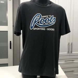 Roots Men’s T-Shirt - Gray - Size Medium